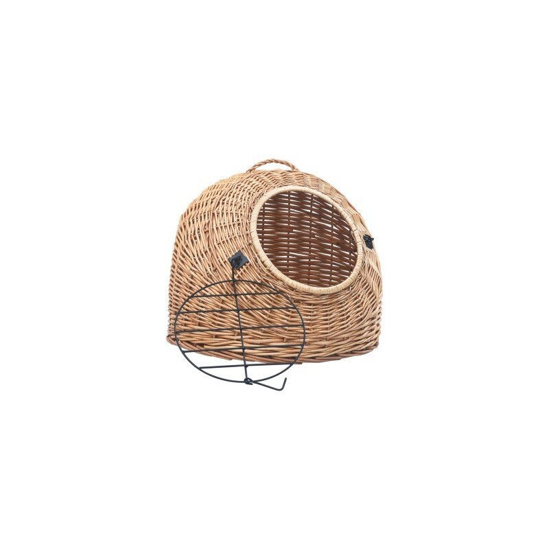 VidaXL Katzentransporter Braun 45 cm, 45 cm, 60 cm