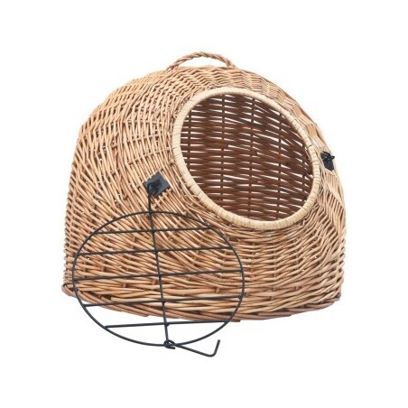 VidaXL Katzentransporter Braun 45 cm, 45 cm, 60 cm
