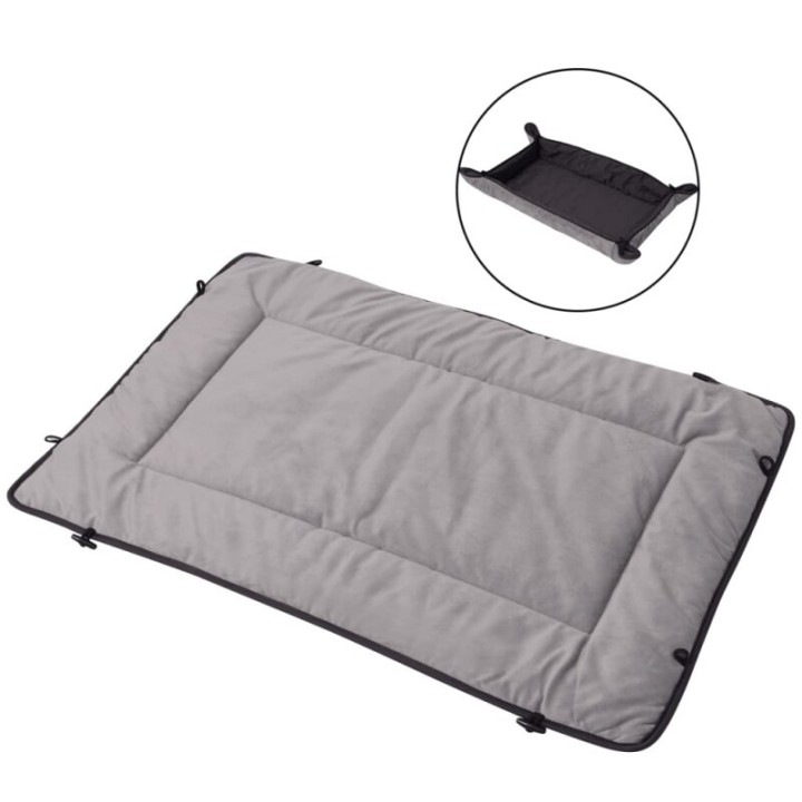 VidaXL Hundebett grau 65 cm, 0 mm, 80 cm