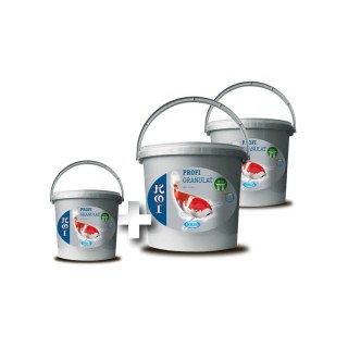 AQUARIS Sonderangebot - 3 Dosen Koi Profi Granulat Mini - 1960g / 5,6 L