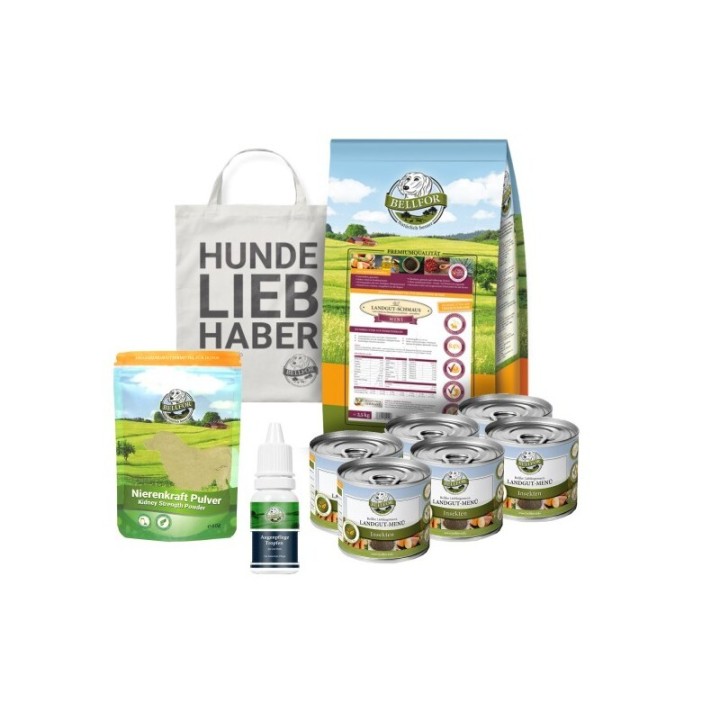 Bellfor Augenpflege-Sparset für kleine Hunde mit Futtermittelallergie