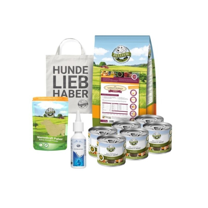 Bellfor Ohrenpflege-Sparset für kleine Hunderassen mit Futtermittelallergien