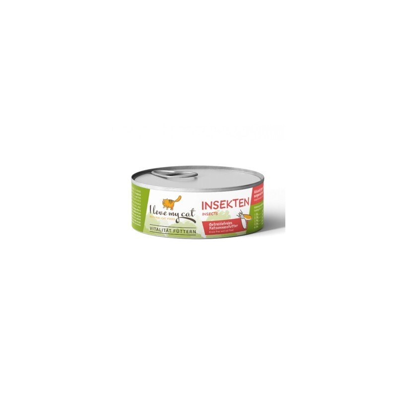 I love my cat Katzenfutter Nass mit Insekten - 100g
