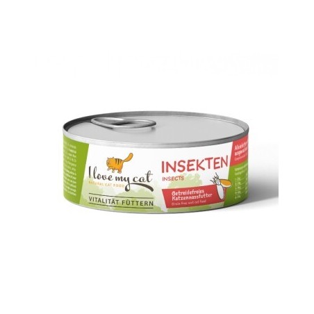 I love my cat Katzenfutter Nass mit Insekten - 100g