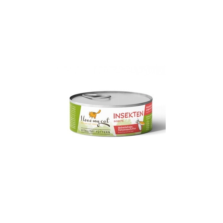 I love my cat Katzenfutter Nass mit Insekten - 100g