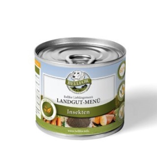 Bellfor Hundefutter Nass mit Insekten - Landgut-Menü - 200g