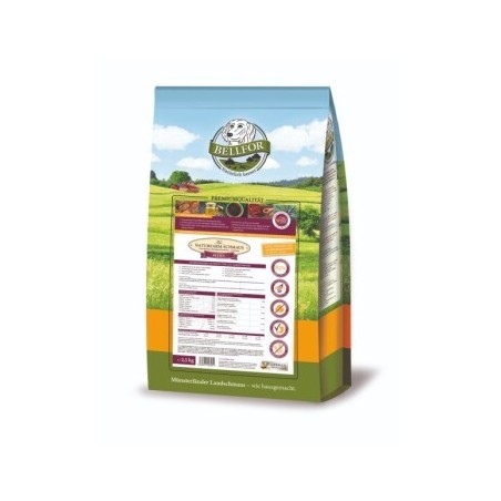 Bellfor Hundetrockenfutter mit Insekten - Naturfarm-Schmaus Mini 2,5 kg