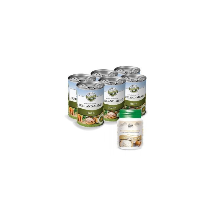 Bellfor Futterset für kleine Hunde mit Gelenke und Knochen Kapseln