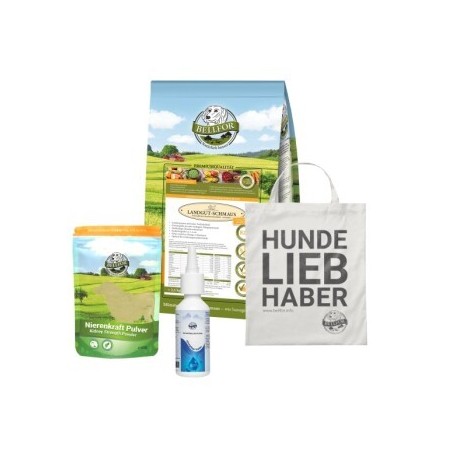 Bellfor Sparset für mittelgroße Hunde mit Futtermittelallergie und Ohrenjucken