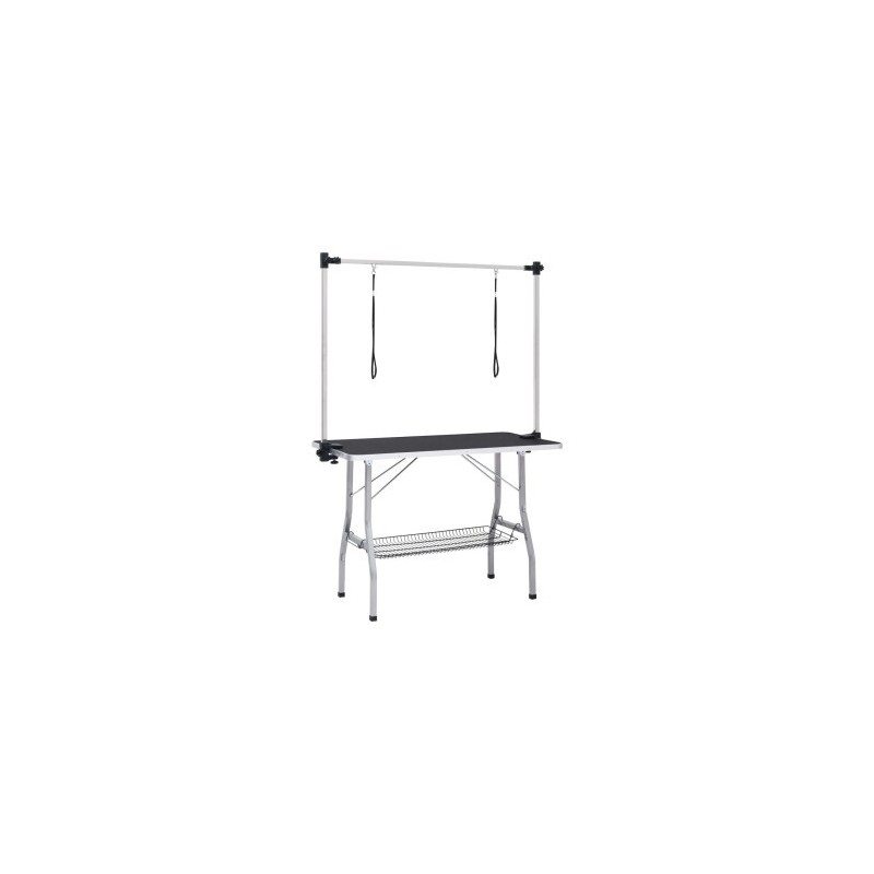 VidaXL Verstellbarer Hundepflegetisch 110 x 60 x 76 cm (L x B x H)