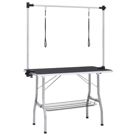 VidaXL Verstellbarer Hundepflegetisch 110 x 60 x 76 cm (L x B x H)
