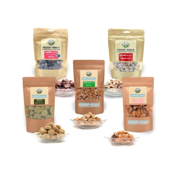 Bellfor Freeze-Snacks für Hunde als Sparset