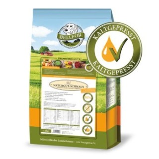 Bellfor Trockenfutter für Hunde mit Insekten - Naturgut-Schmaus - 4 kg