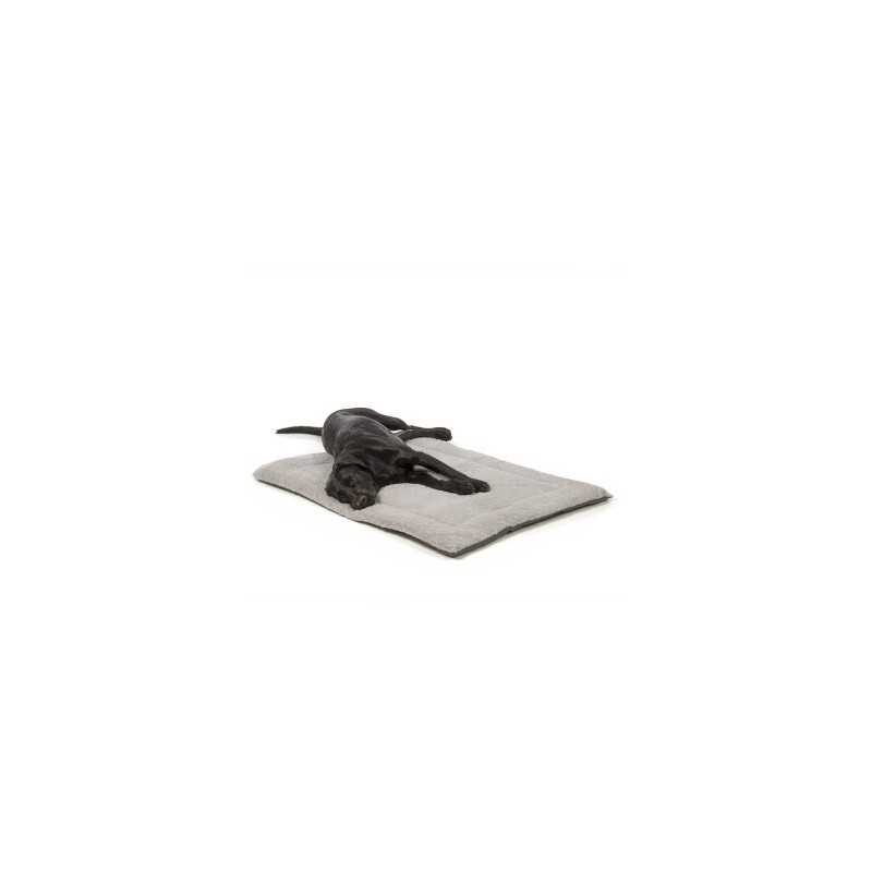 Wallace & Jones gepolsterte Wendedecke Bristol grau XL
