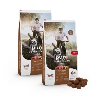 mera pure sensitive Fresh Meat Rind & Kartoffel 2x4 kg