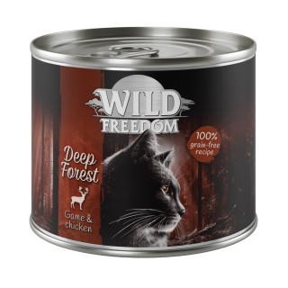 Wild Freedom Probierpaket: 400 g Trockenfutter + 6 x 200  /  70 g Nassfutter - Adult Wild Hills Ente + gemischtes Paket 6 x 2