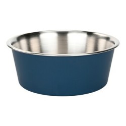 AniOne Edelstahlnapf Cute blau 1,2 l