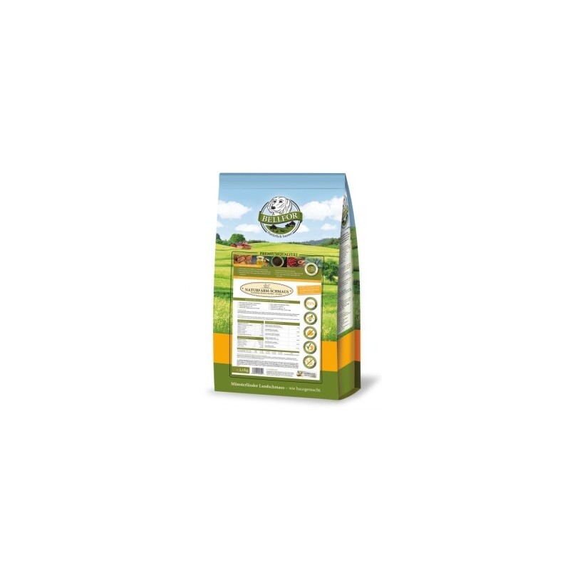 Bellfor Trockenfutter mit Insekten - Naturfarm-Schmaus - 2,5 kg