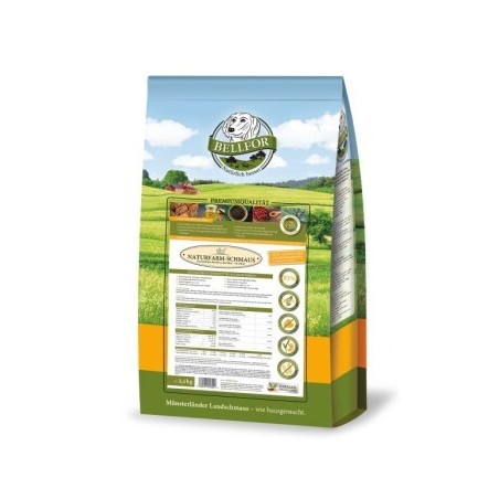Bellfor Trockenfutter mit Insekten - Naturfarm-Schmaus - 2,5 kg
