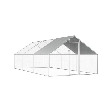 VidaXL Hühnerkäfig 2,75 x 6 x 1,92 m (L x B x H)
