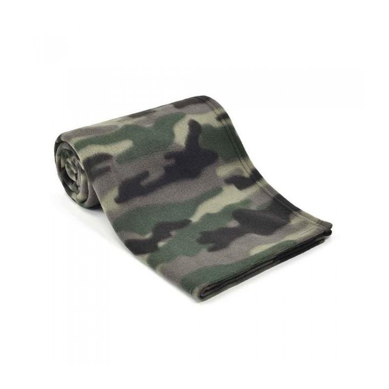 Brand Lab Camo Polarfleece-Hundedecke 100cm x grün