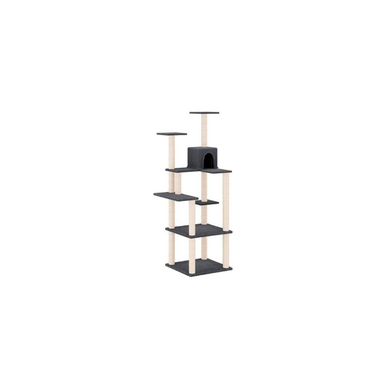 VidaXL Kratzbaum 153cm grau