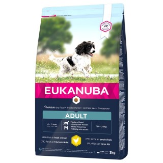 Eukanuba Adult Medium Breed Huhn - 3 kg