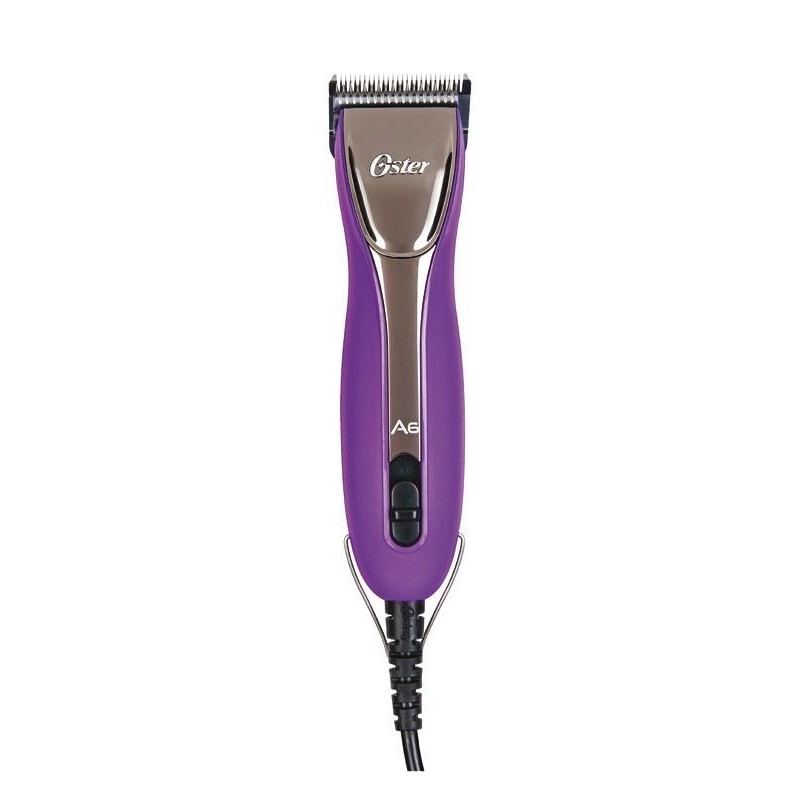OSTER – A6 – SLIM Purple – 3 Geschwindigkeiten mit Klinge der Größe 10 oder 40