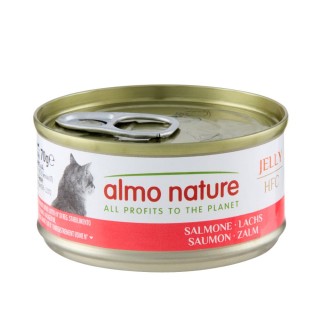 Sparpaket Almo Nature HFC Natural 24 x 70 g - HFC Lachs in Gelee