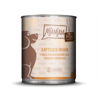 MjAMjAM purer Fleischgenuss 6 x 800 g - saftiges Huhn pur