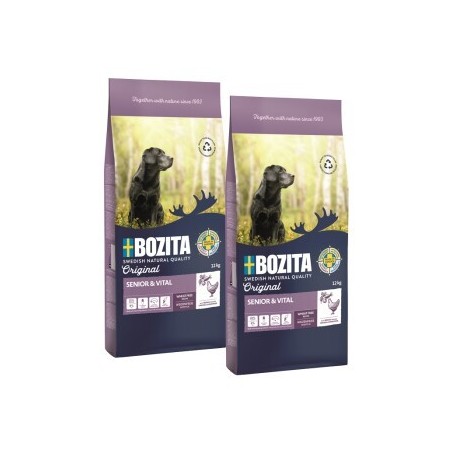 BOZITA Dog Original Adult Senior 2x12 kg