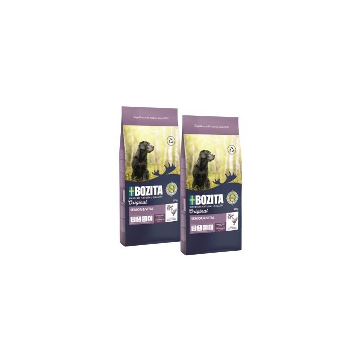 BOZITA Dog Original Adult Senior 2x12 kg