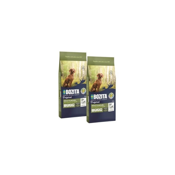BOZITA Dog Original Adult Flavour Plus 2x12 kg