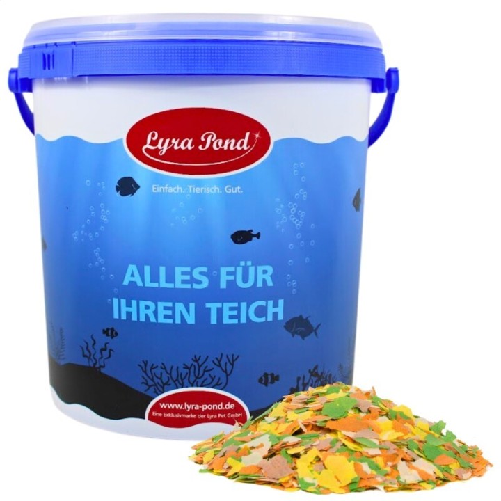 Lyra Pet Lyra Pond Pond Multi Flakes Eimer 1,59 kg