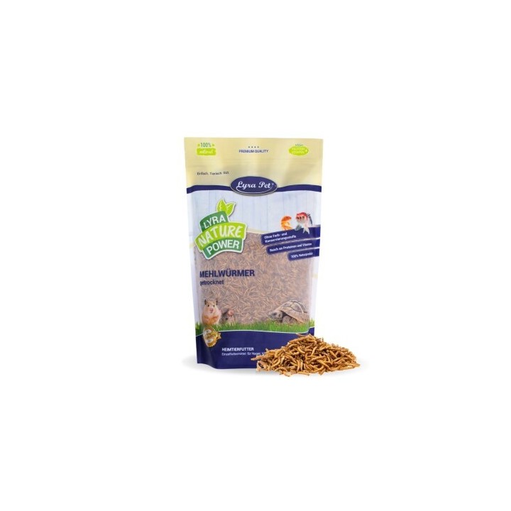 Lyra Pet Mehlwürmer getrocknet 1 kg