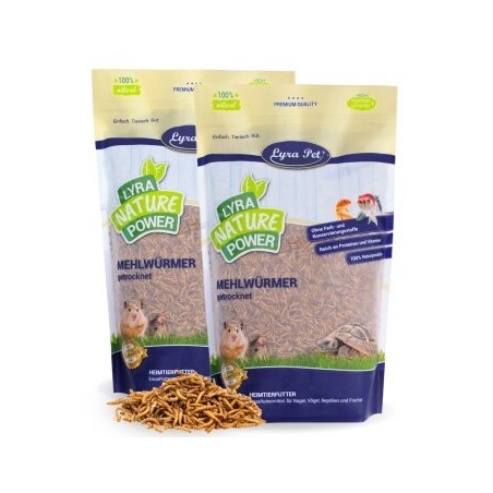 Lyra Pet Mehlwürmer getrocknet 2 kg