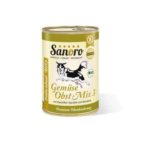 Sanoro BIO Gemüse-Obst-Mix 3 mit Bio-Kartoffel 12x400g