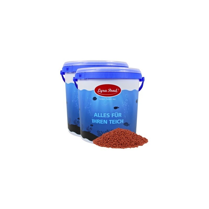Lyra Pet Lyra Pond Pond Colour Astax Pellets im Eimer 20 l