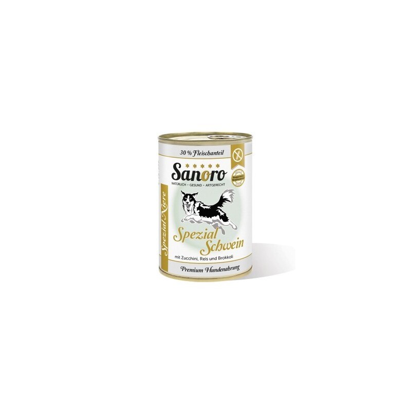 Sanoro Spezial Schwein mit BIO-Gemüse 12x400g