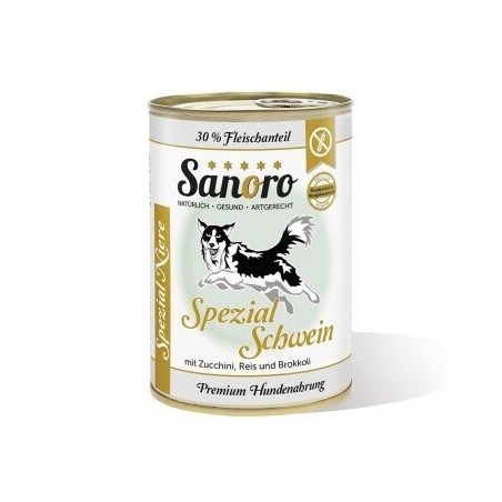 Sanoro Spezial Schwein mit BIO-Gemüse 12x400g