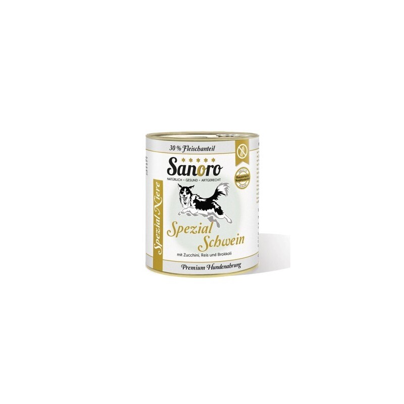 Sanoro Spezial Schwein mit BIO-Gemüse 6x800g