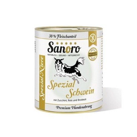Sanoro Spezial Schwein mit BIO-Gemüse 6x800g