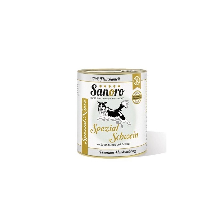 Sanoro Spezial Schwein mit BIO-Gemüse 6x800g