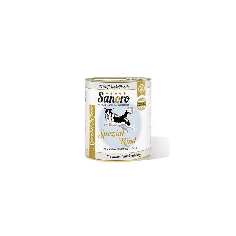 Sanoro Spezial Bio-Rind mit BIO-Gemüse 6x800g