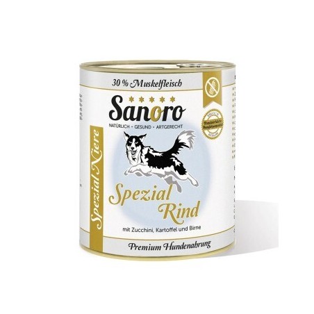 Sanoro Spezial Bio-Rind mit BIO-Gemüse 6x800g