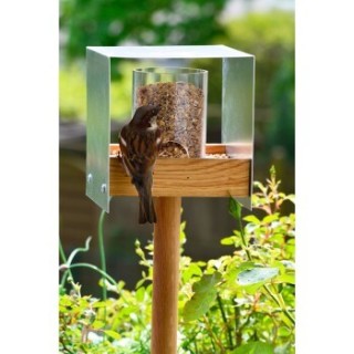 Dobar Vogelfutterhaus Bauhaus II Eiche