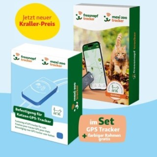 Fressnapf GPS-Tracker für Katzen + Befestigung blau