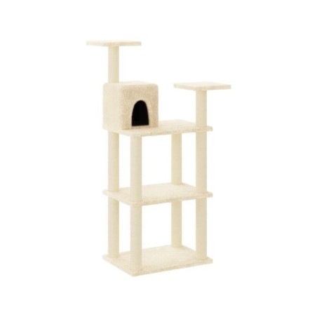 VidaXL Katzenbaum 119cm creme