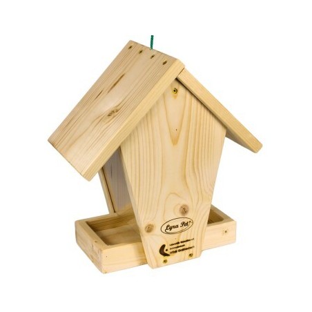 Lyra Pet Vogelhaus Hugos Fly In - Handgefertigt von Lebenshilfe e.V.