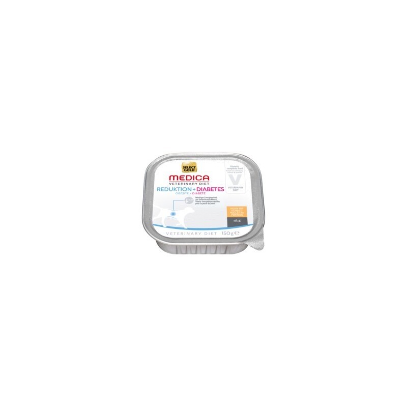 SELECT GOLD Medica Nassfutter Hund Adult Reduktion, Huhn & Kürbis 10x150 g